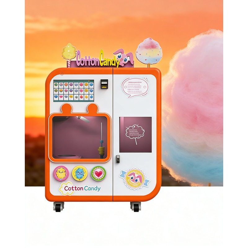 Arcade Vending & Laundry - Tam Otomatik Pamuk Şeker Otomatı, Değişim